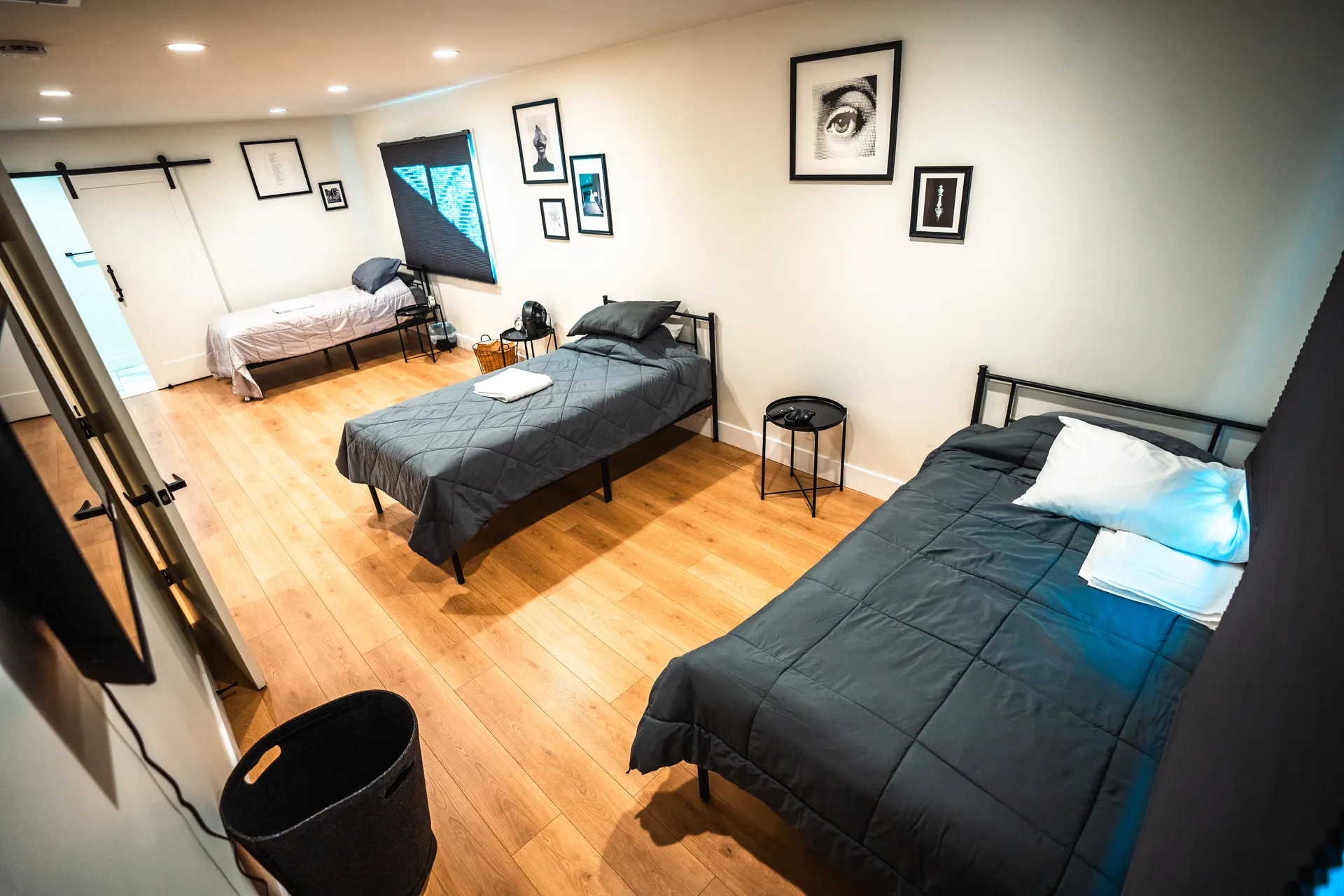 Furnished room at an Amity network facility