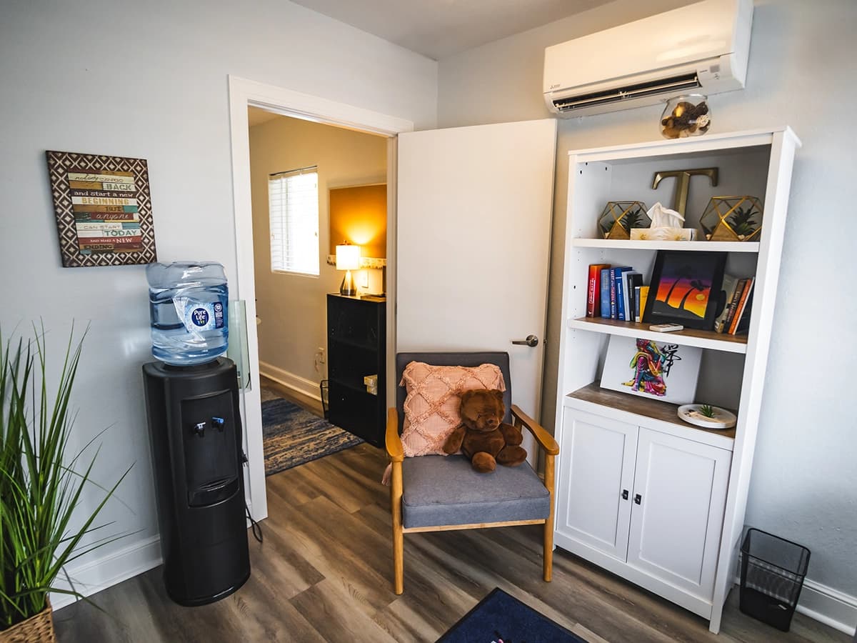 Private therapy office