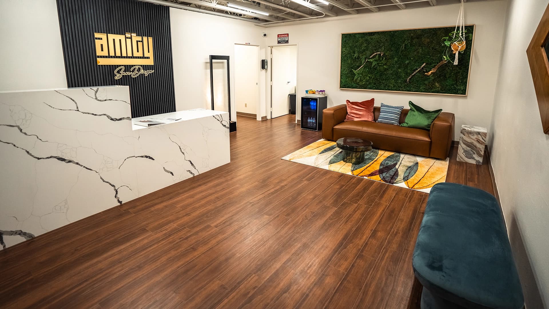 Amity San Diego reception area