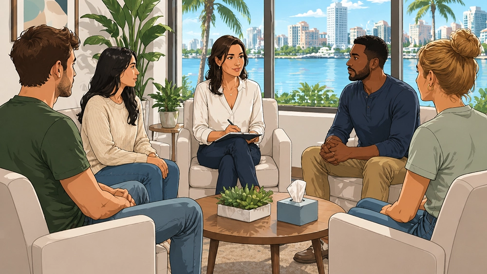 A supportive treatment environment for mental health and addiction care in West Palm Beach